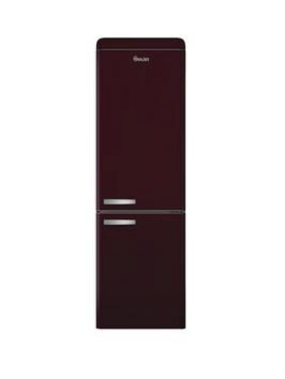 Swan Sr11020Wr 60Cm Retro Fridge Freezer - Wine Swan Sr11020Wr 60Cm Retro Fridge Freezer - Wine